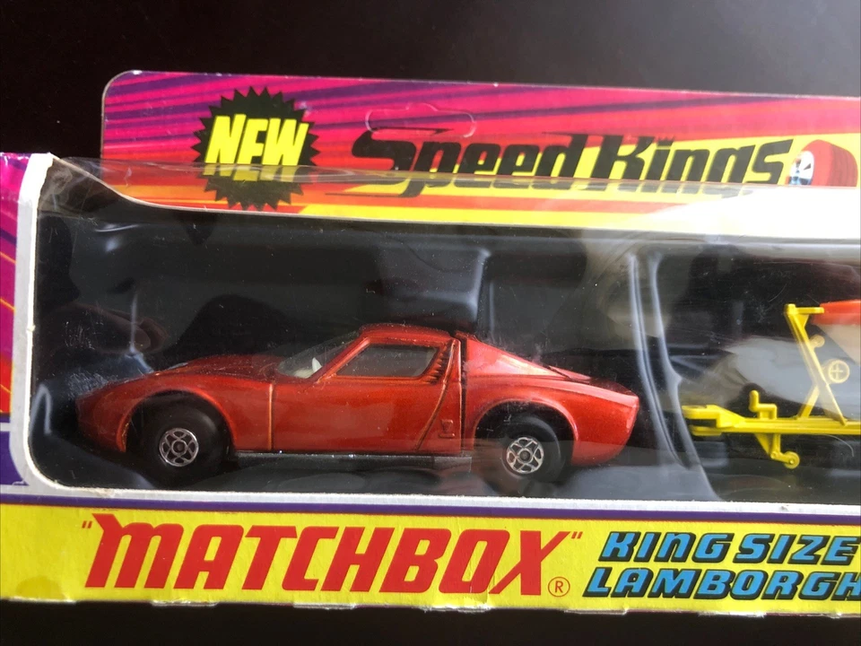 Matchbox Speed King Size Set K-29A1.First Version 1.First Rare OVP VNM von 1971 - Bild 2 von 4