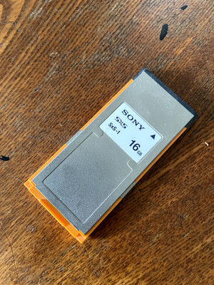 Sony SxS-1 16 Gb Memory Card Speicherkarte