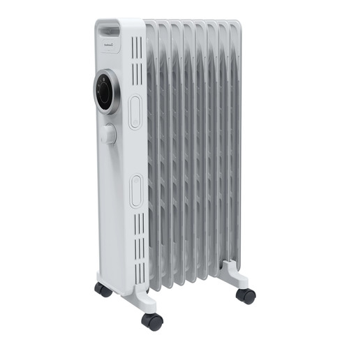 Oil-filled radiator 2000W White GoodHome