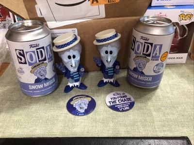 Funko Soda Diamond Glitter Snow Miser Chase  and Common  Set Lot