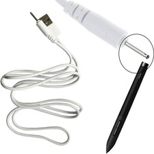 Replacement Charger Compatible with Huion P80/PE330 USB Charging Cable White