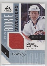 2016-17 SP Game Used Rookie Sweaters 239/499 Michael Matheson #RS-MI 8vv