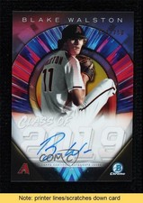 2019 Bowman Draft Chrome Class of 22/250 Blake Walston #C19A-BW Auto READ wx4