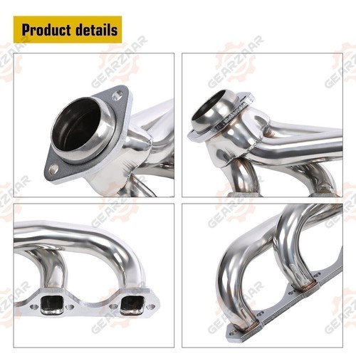 Manifold Headers for 1979-1993 Ford Mustang 5.0 V8 GT/LX/SVT Stainless Steel USA - Picture 7 of 21