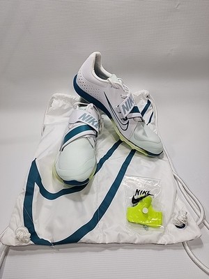 Nike Zoom Long Jump Elite White Spruce Track & Field FZ9326-100 Men's Size 10.5
