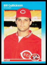 1987 Fleer - Bill Gullickson #203 - Cincinnati Reds