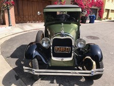 1929 Ford Model A Sport Coupe Beautiful All Steel with, Rumble Seat