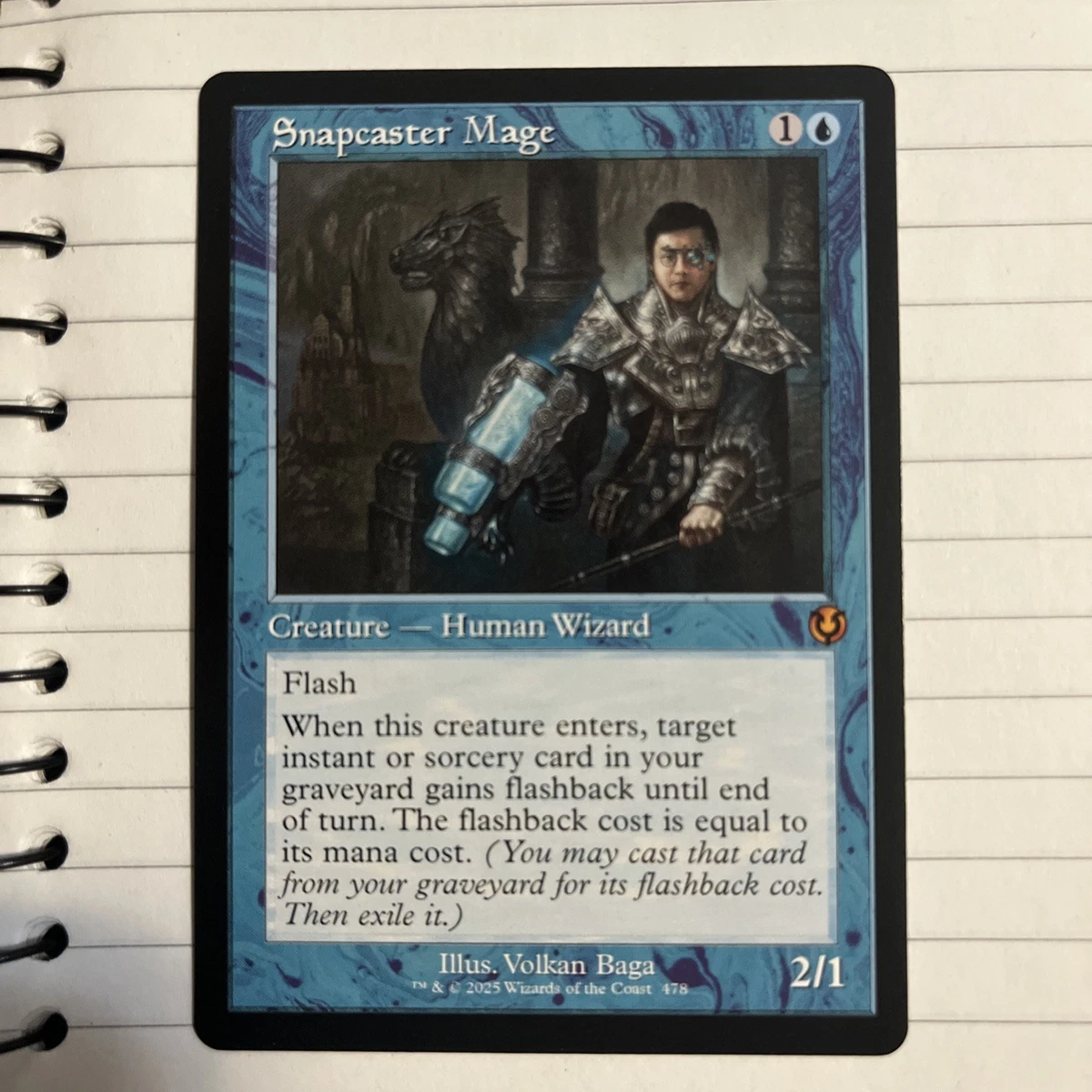 Snapcaster Mage Magic: The Gathering Wizards of the Coast Mythic