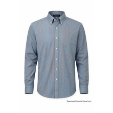 Classic Fit Twill Button Down Shirt Mens Dress Business Casual 16 Chaps