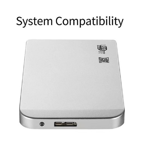 1/2/4TB Hard Disk Drive Plug And Play High-speed USB 3.0 External Hard Drive - Afbeelding 9 van 28