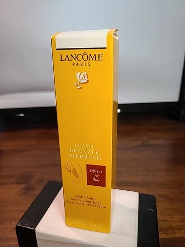 Lancome Flash Bronzer Airbrush Self Tan For Body 4 oz Open Box