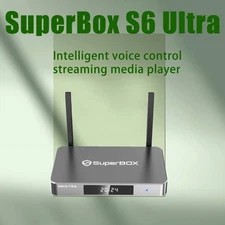 Negotiable SuperBox S6 Ultra Streaming Media Player 128G Large Memory Free Ship