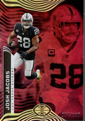 2022 Panini Illusions Pink #57 Josh Jacobs /399 - FB