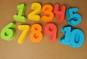 Sesame Street On the Go Cookie Monster Replacement Numbers Only 1-10 READ