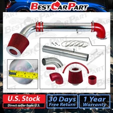 BCP RED 1997-2006 Jeep Wrangler 2.5L L4 4.0L V6 Short Ram Intake