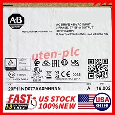 20F11ND077AA0NNNNN AB VFD POWERFLEX 753 60 HP AC DRIVE US Free Tax