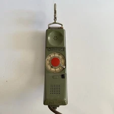 Vintage Northern Telecom RD-1967 Lineman Butt Set Rotary Test Phone Green