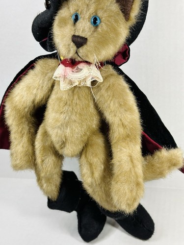 Ganz Cottage Collectibles Montague Cat With Hat And Cape Plush With Tags - Picture 8 of 8
