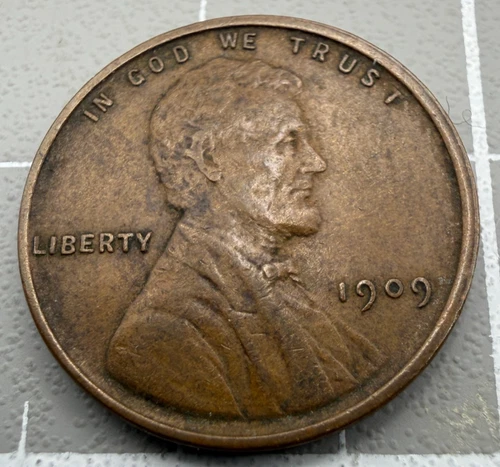 1909 VDB Lincoln Wheat Cent Penny - Exact Coin as Shown - #1