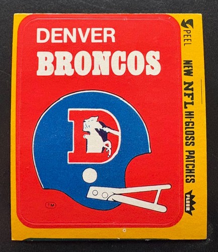1980 FLEER NFL Team Action Hi-Gloss Logo Stickers Decal Patches YOUR CHOICE - Picture 16 of 79
