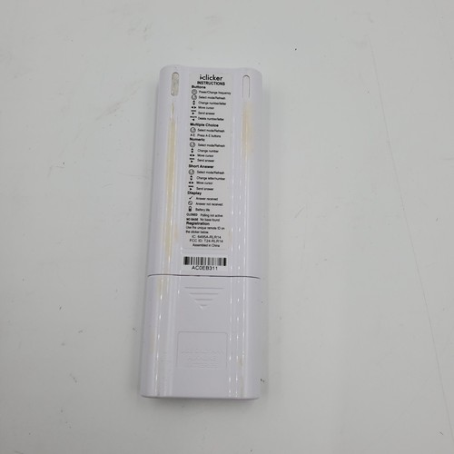 iClicker 2 Student Classroom Response System Remote Control - Picture 2 of 6
