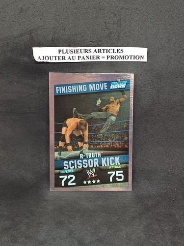 CARTES CATCH SLAM ATTAX EVOLUTION WWE TOPPS 2008 aux choix liste déroulante - Photo 24 sur 212