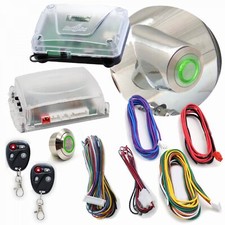 Gm Column Insert Green Led Push Button Keyless Entry Remote Start Conversion Kit