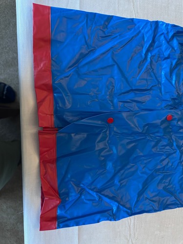 Disney MICKEY MOUSE RAINCOAT Vinyl Rain Slicker - Size Small - Great Condition! - Picture 10 of 14