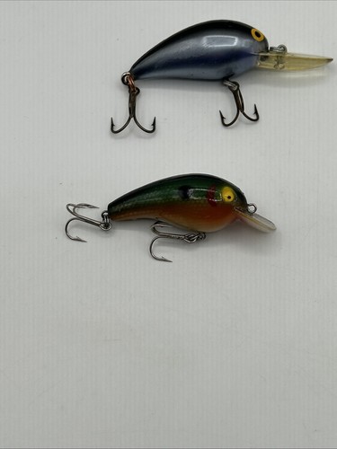 (4) Vintage Norman Deep Little N Crankbait Angelköder 4 Stück gemischte Farben - Bild 10 von 22