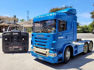 Tamiya RC 1/14 Scania R620 6x4 Highline Semi Truck +MFC-01 Tamiya RC 1/14 Scania R620 6x4 Highline Semi Truck +MFC-01
