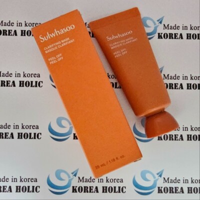 Sulwhasoo Clarifying Mask 35ml Peel Off Mask Peeling & Scrub Made in Korea