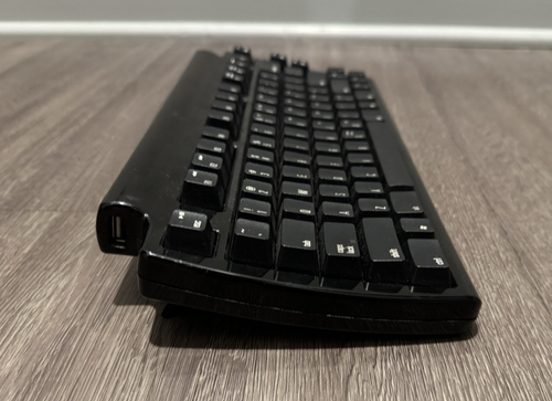 Matias Secure Pro AES ENCRYPTION Black Keyboard for PC Bluetooth TESTED WORKING - Picture 7 of 10