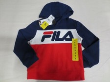 New Fila Boy's Pullover Hoody Size 5
