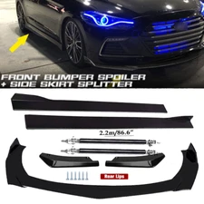 Front Bumper Lip Spoiler Splitter Car Body Rear For Hyundai