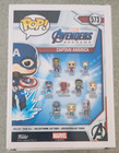 Chris Evans Signed Captain America Funko Pop! w/ JSA COA Avengers: Endgame #573 — photo 7
