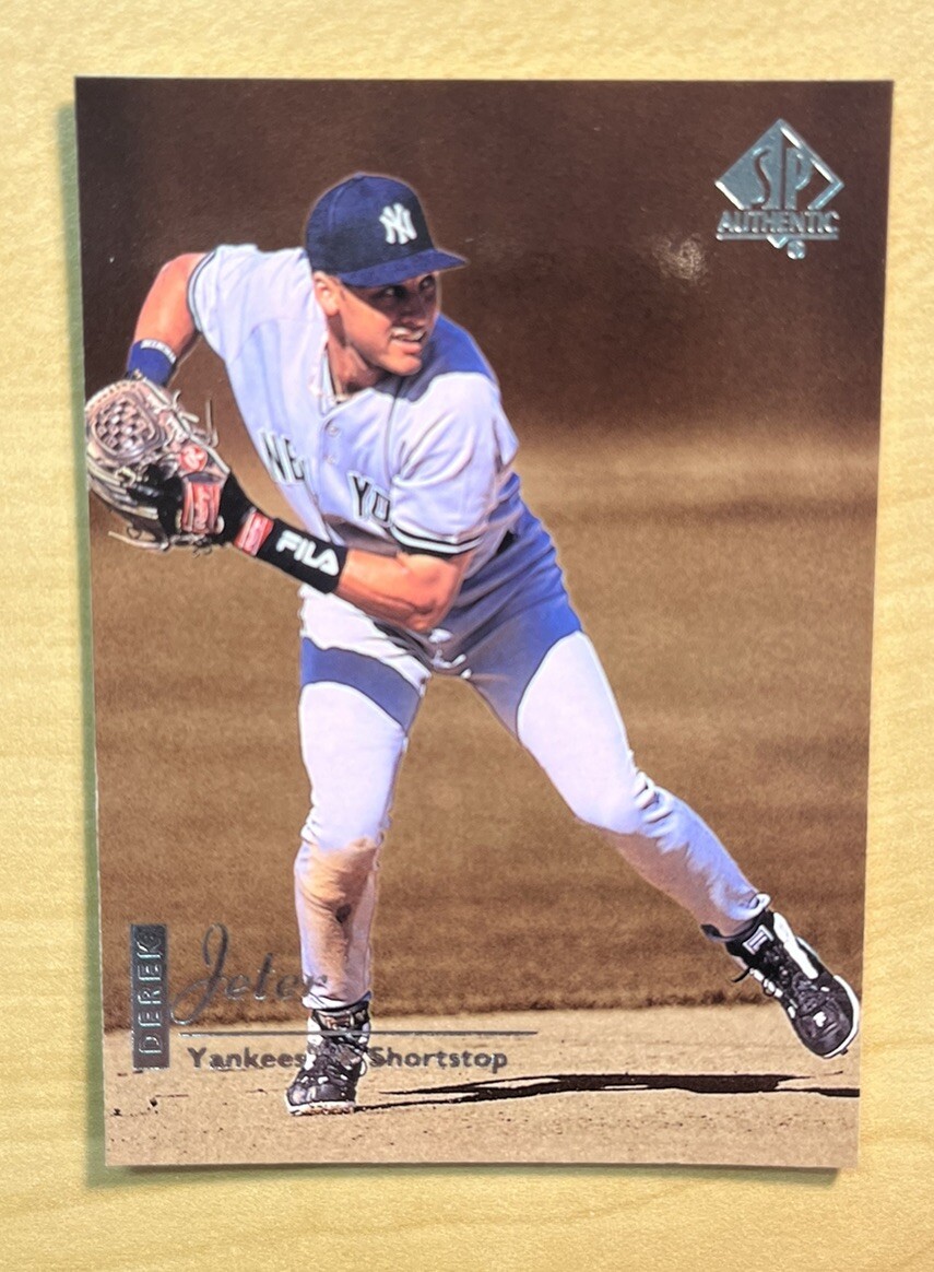 Derek Jeter 1999 Upper Deck SP Authentic Card #57, MINT