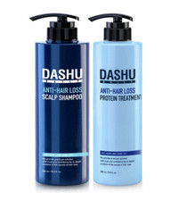 Dashu Anti-Hair Loss Scalp Shampoo 500ml Protein Treatment 500ml K-Beauty
