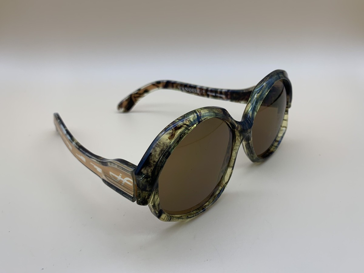 Vintage Jacques Fath Prescription Sunglasses 70s 1970s Brown Black ROUND JACQUES FATH SUNGLASSES VINTAGE ORIGINAL 70S FRANCE  main image 3