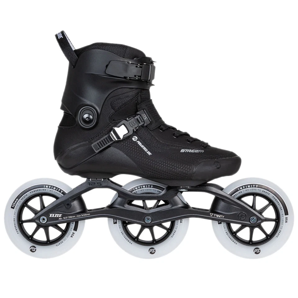 Powerslide PS Stream Classic 125 Racing Inliner Marathon Speed-Skates 3 Rad NEU