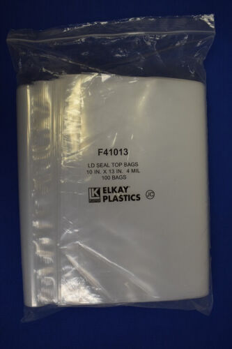 Elkay Plastic Zip Seal Lock Top Reclosable Zipper 4 Mil Clear Poly Bags - Bild 21 von 30