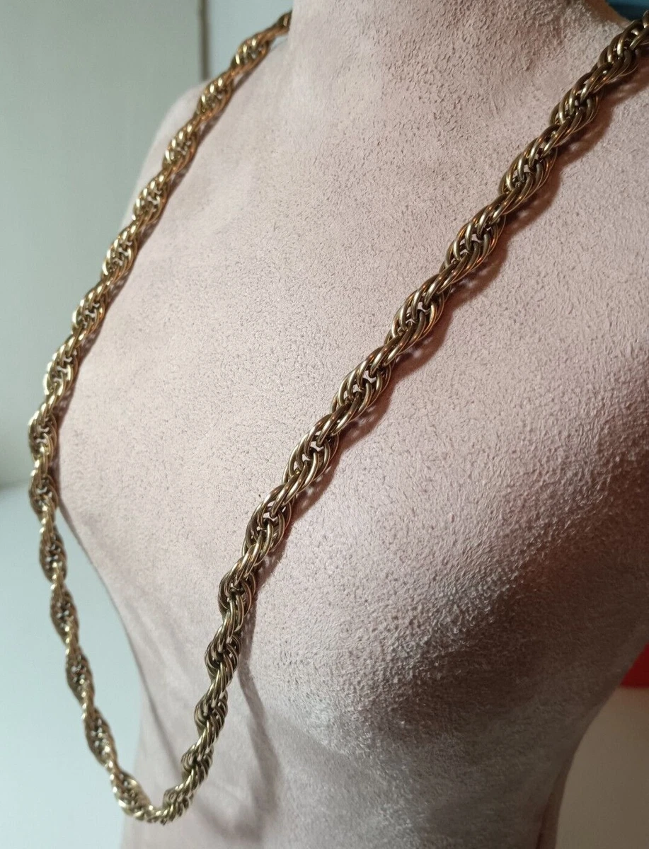 vintage FrenchRope necklace