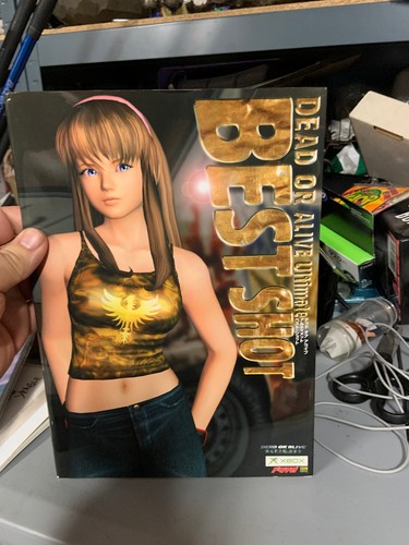 Xbox Book- Dead or Alive Ultimate - Best Shot - Manga - japanese art Book