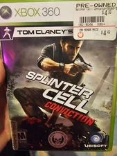 Tom Clancy's Splinter Cell: Conviction Xbox 360 Used Minor ScratchesTested works