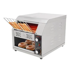 Commercial Conveyor Toaster - 300 Slices/Hour Conveyor Belt Toaster Heavy Duty