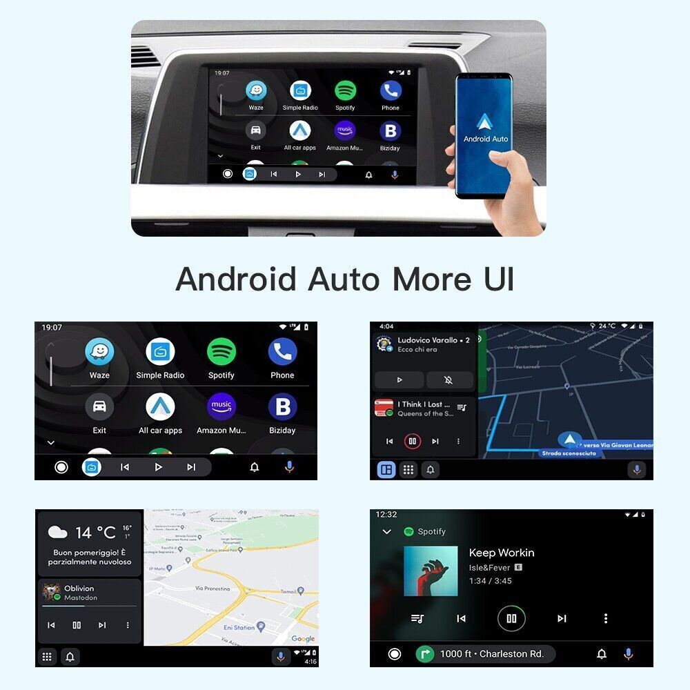 Wireless CarPlay AndroidAuto Interface for BMW CIC 5 7 Serie F10