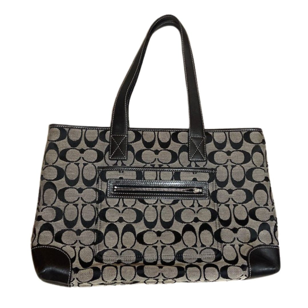 COACH ブラックトートバッグ L1J 6088 COACH ブラックトートバッグ L1J 6088 COACH トートバッグ