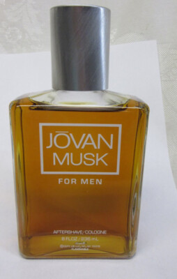 JOVAN  by Coty  MUSK   Aftershave  Cologne   8 OZ   FULL, UNUSED