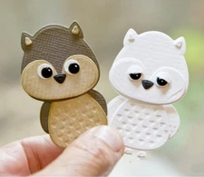 Owl Metal Cutting Dies Scrapbooking Paper Crafts Embossing Stencil Die Cut Diy