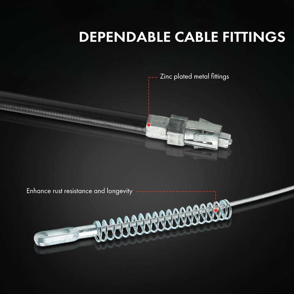 Rear RH Parking Brake Cable for Ford Explorer Explorer Sport Mercury Mountaineer - Image 4 of 4