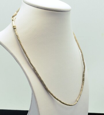 STERLING SILVER JOINTED SNAKE CHAIN NECKLACE #FMT102 | eBay